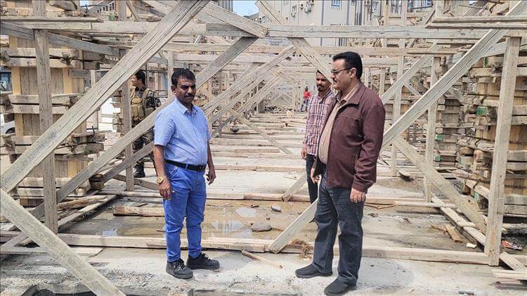 الداؤودي يتفقد مشروع إنشاء مدرسة جديدة بالمنصورة لتعزيز البنية التعليمية